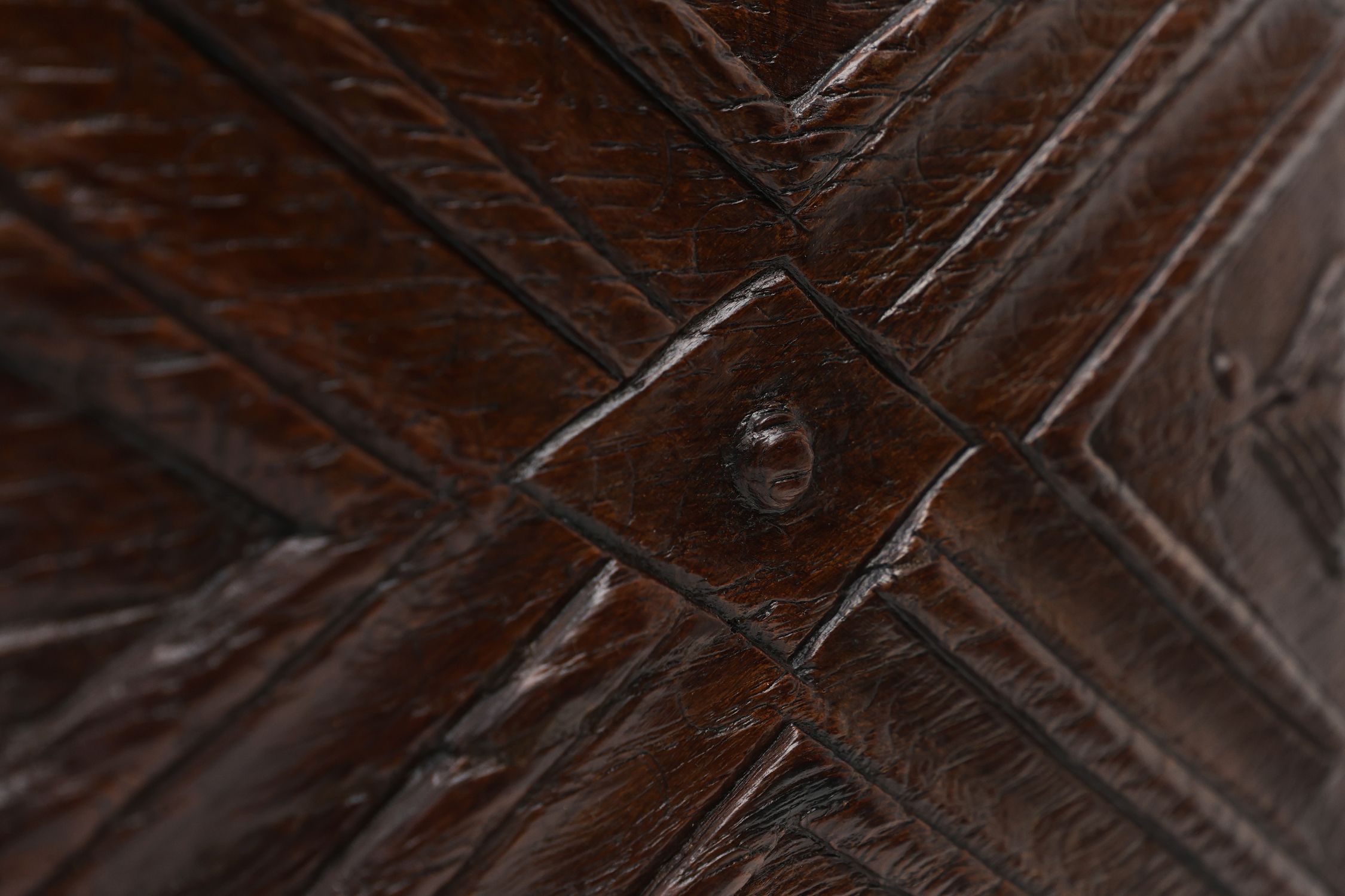 16th Century Gothic Sculpted Oak Panel, Belgiumthumbnail